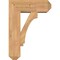 Ekena Millwork Imperial Craftsman Smooth Bracket w/ Offset Brace, Western Red Cedar, 7 1/2"W x 20"D x 28"H BKT0806X20X28IMP04SWR - alternate 3